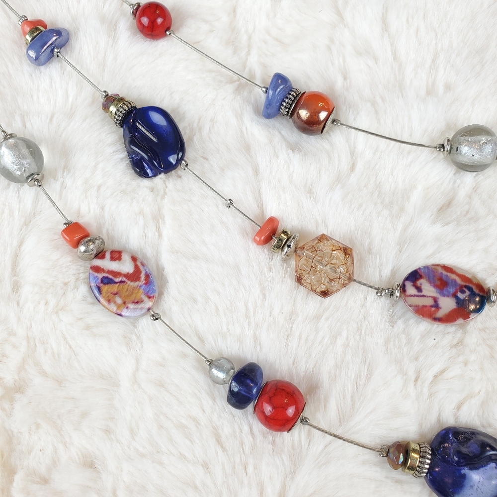 Ruby Rd. Multi-Strand Beaded Necklace - Picture 3 of 6